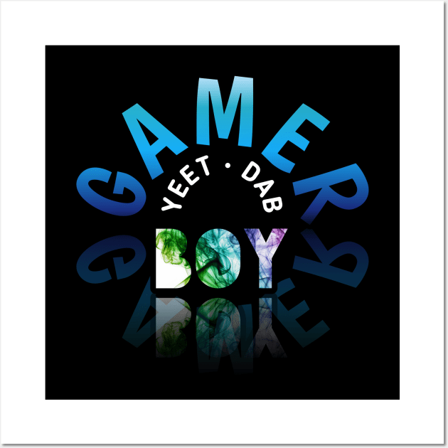 Yeet Dab Boy - Gaming Gamer Abstract - Video Game Lover - Graphic Wall Art by MaystarUniverse